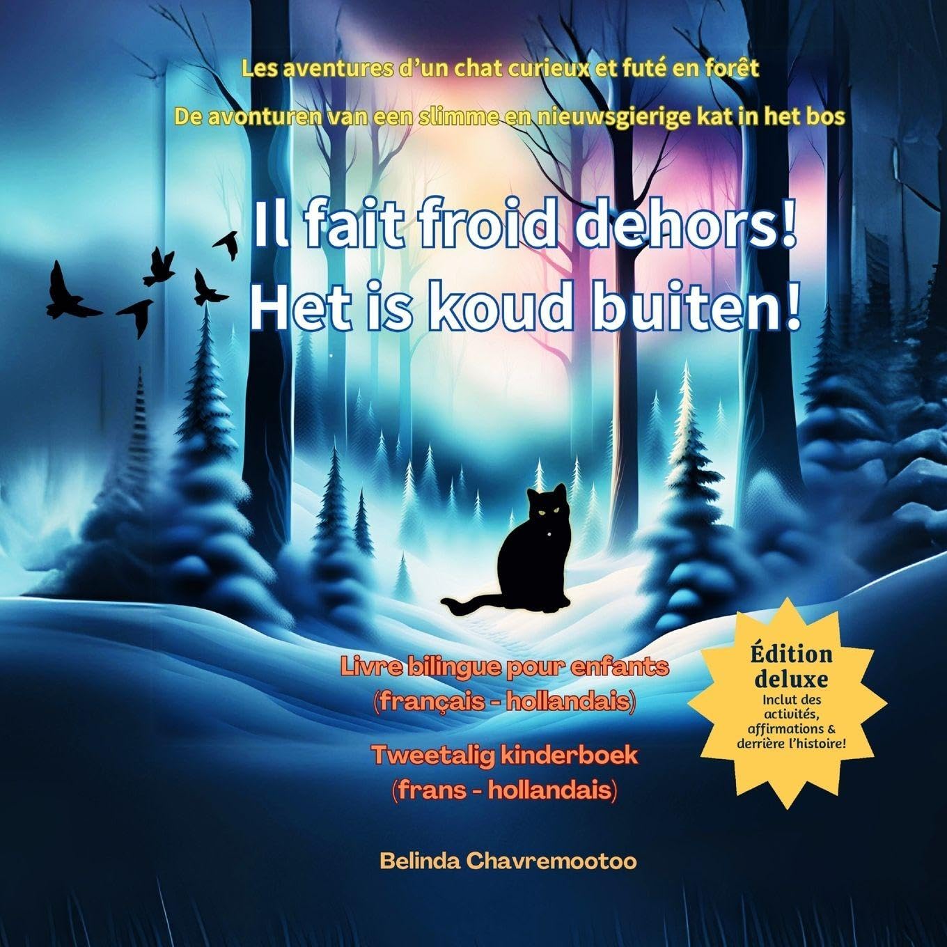 Il fait froid dehors! / Het is koud buiten!: Les aventures d'un chat curieux et futé en forêt / De avonturen van een slimme en nieuwsgierige kat in het bos (Le Chat Chance) Non-fiction