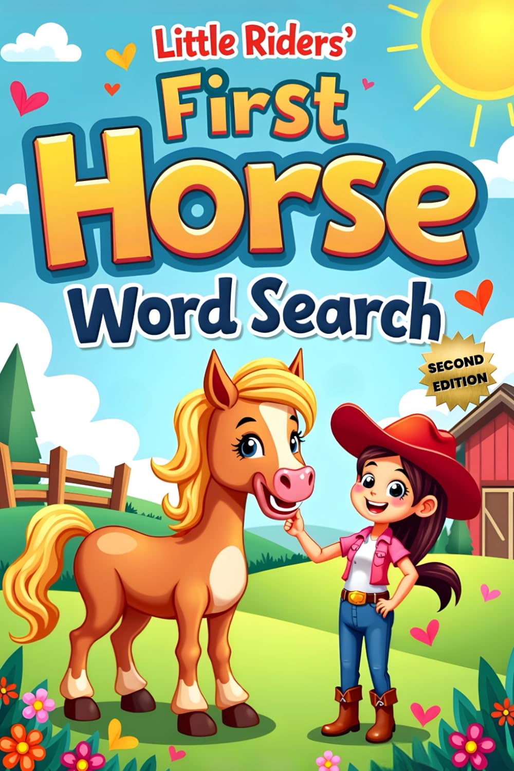 Little Riders' First Horse Word Search (Second Edition) Parents & Children