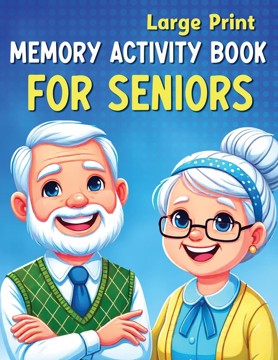 Large Print Memory Activity Book for Seniors Film, Art & Culture