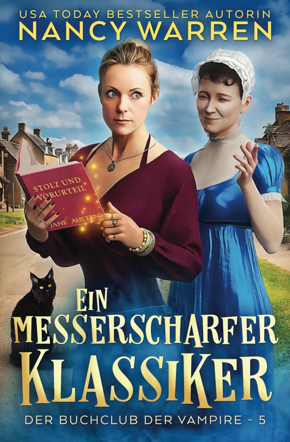 Ein messerscharfer Klassiker: Ein Paranormaler Cosy-Krimi (Buchclub der Vampire, Band 5) Horror & Mystery