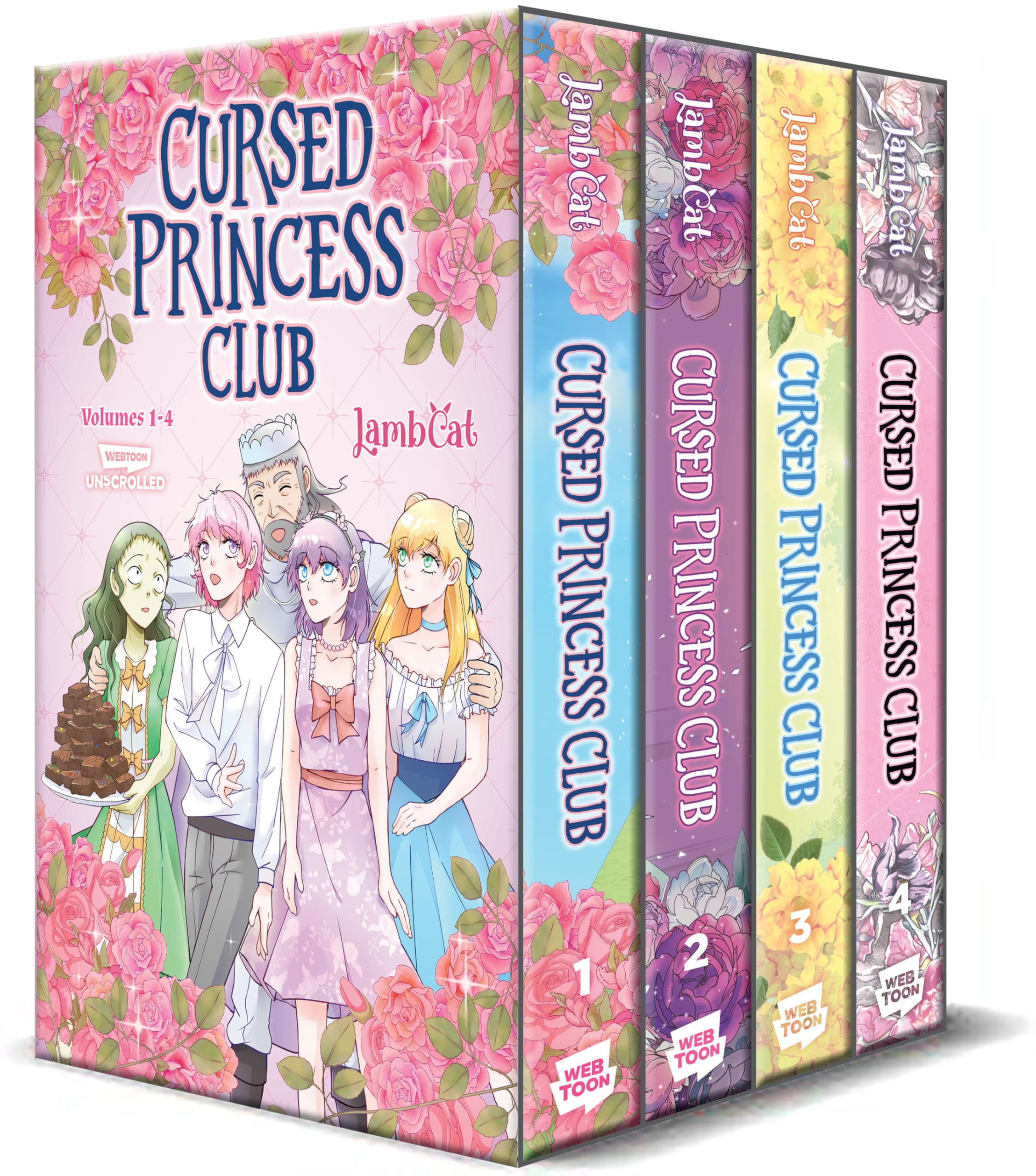 Cursed Princess Club Box Set (Volumes 1-4) Fiction