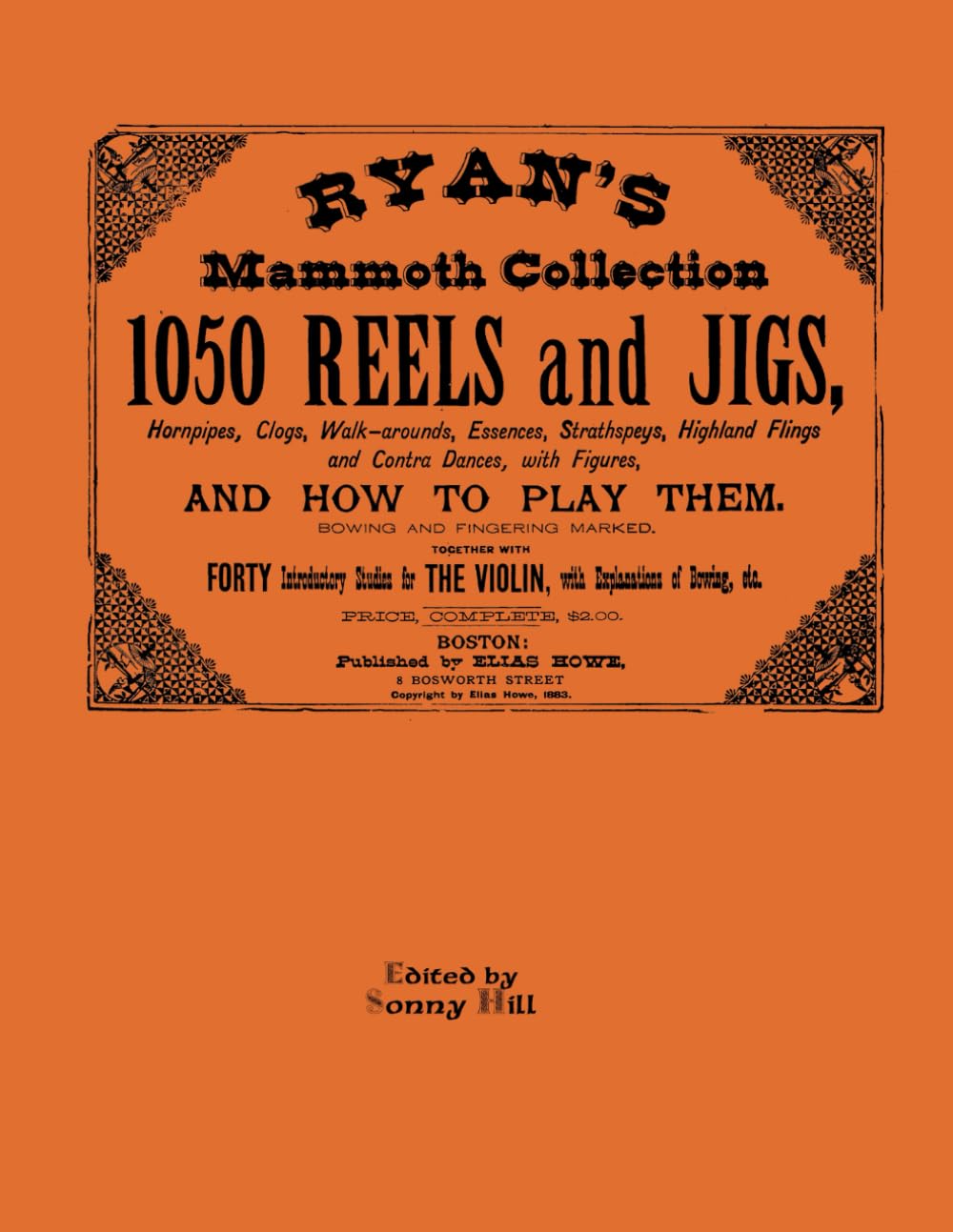 Ryan's Mammoth Collection: 1050 reels and jigs......and how to play them Sheet Music
