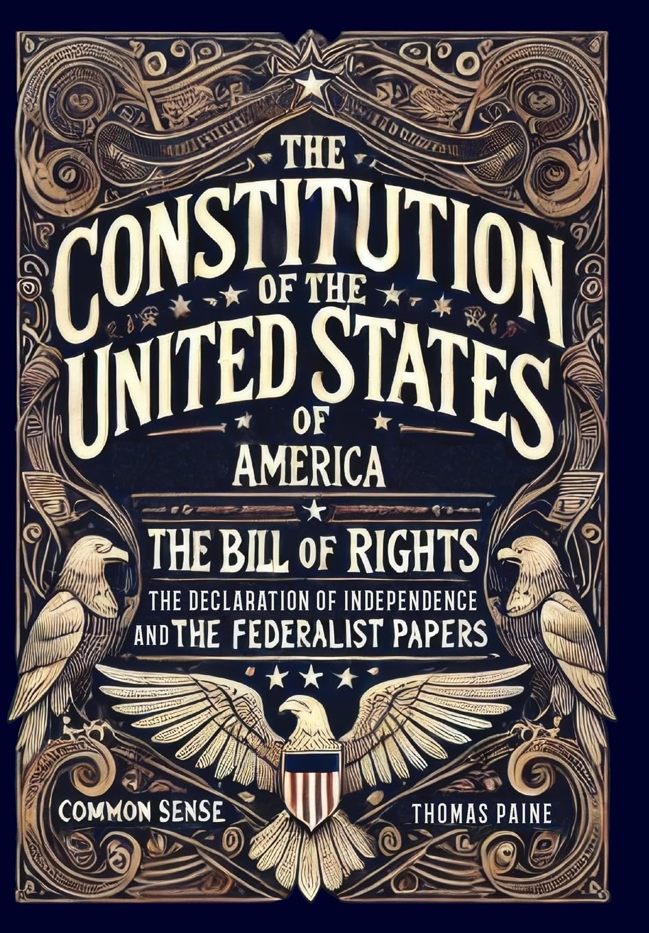 The Constitution of the United States of America, The Declaration of Independence, The Bill of Rights, Common Sense, and The Federalist Papers (Collector's Edition) (Laminated Hardback with Jacket) Law