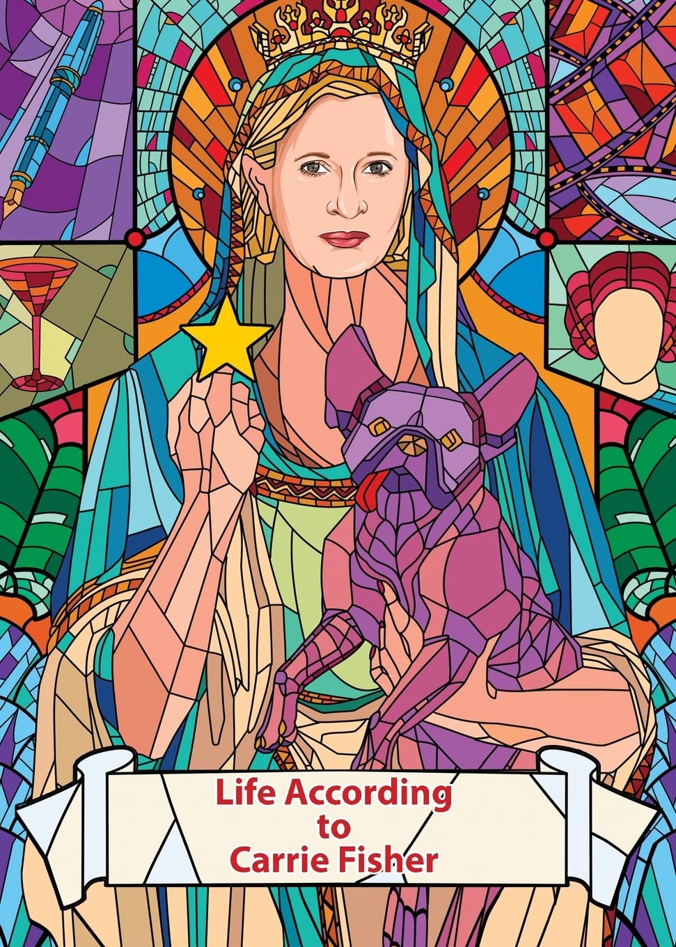 Life According to Carrie Fisher (Charity Quote Book) Art & Literature
