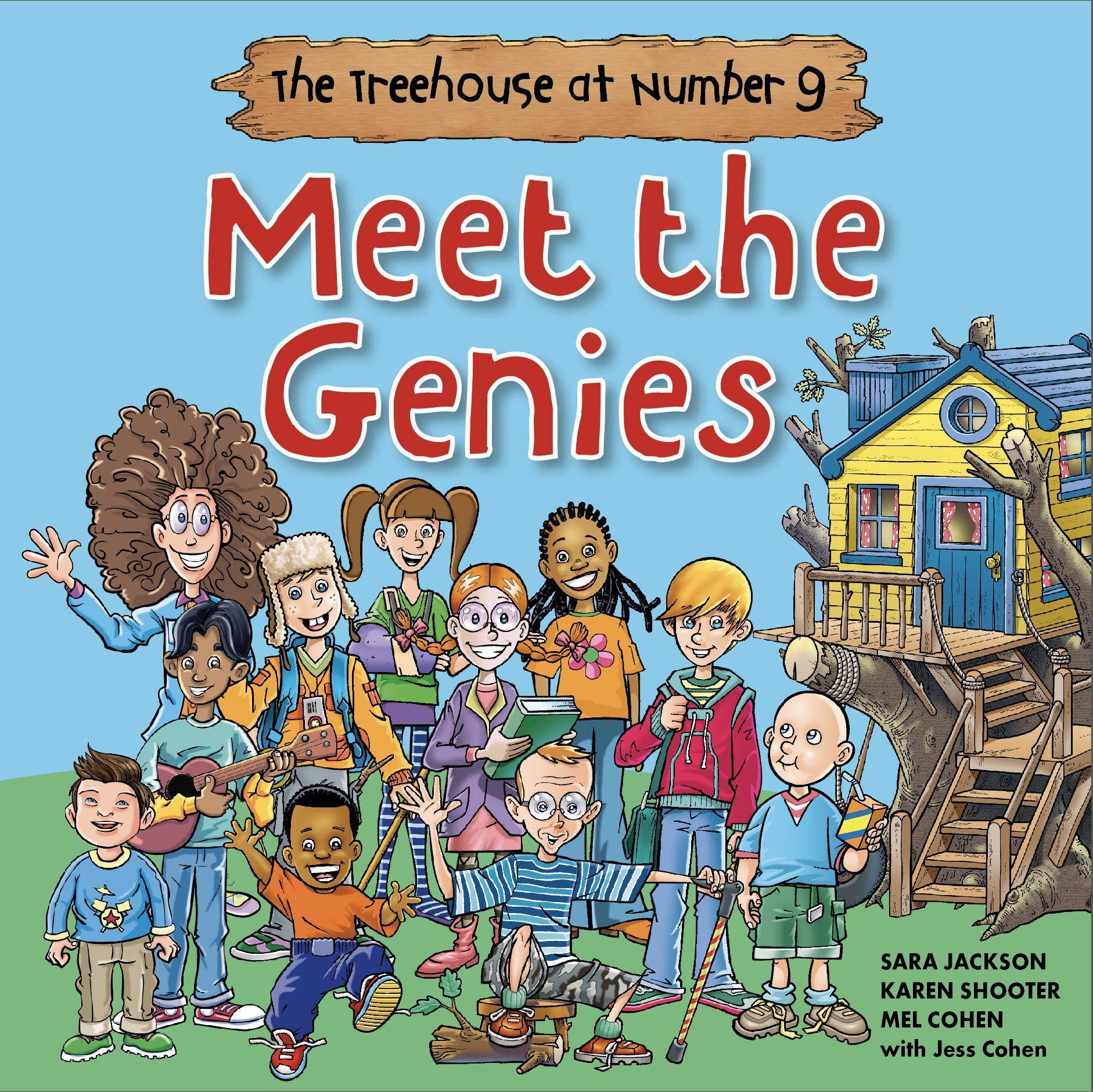 The Treehouse at Number 9: Meet The Genies book
