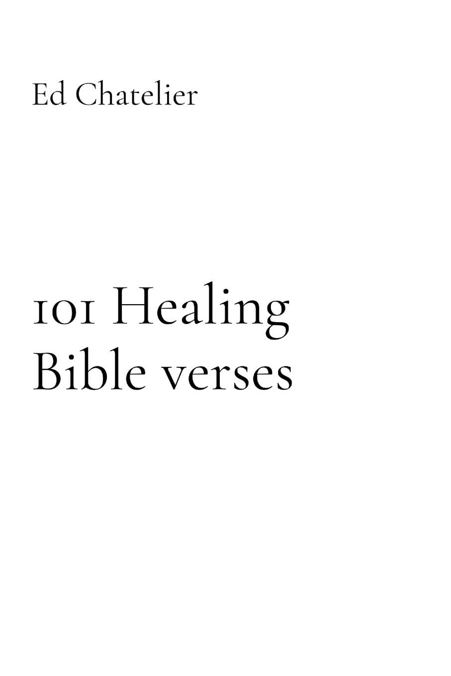 Product Image: 101 Healing Bible verses