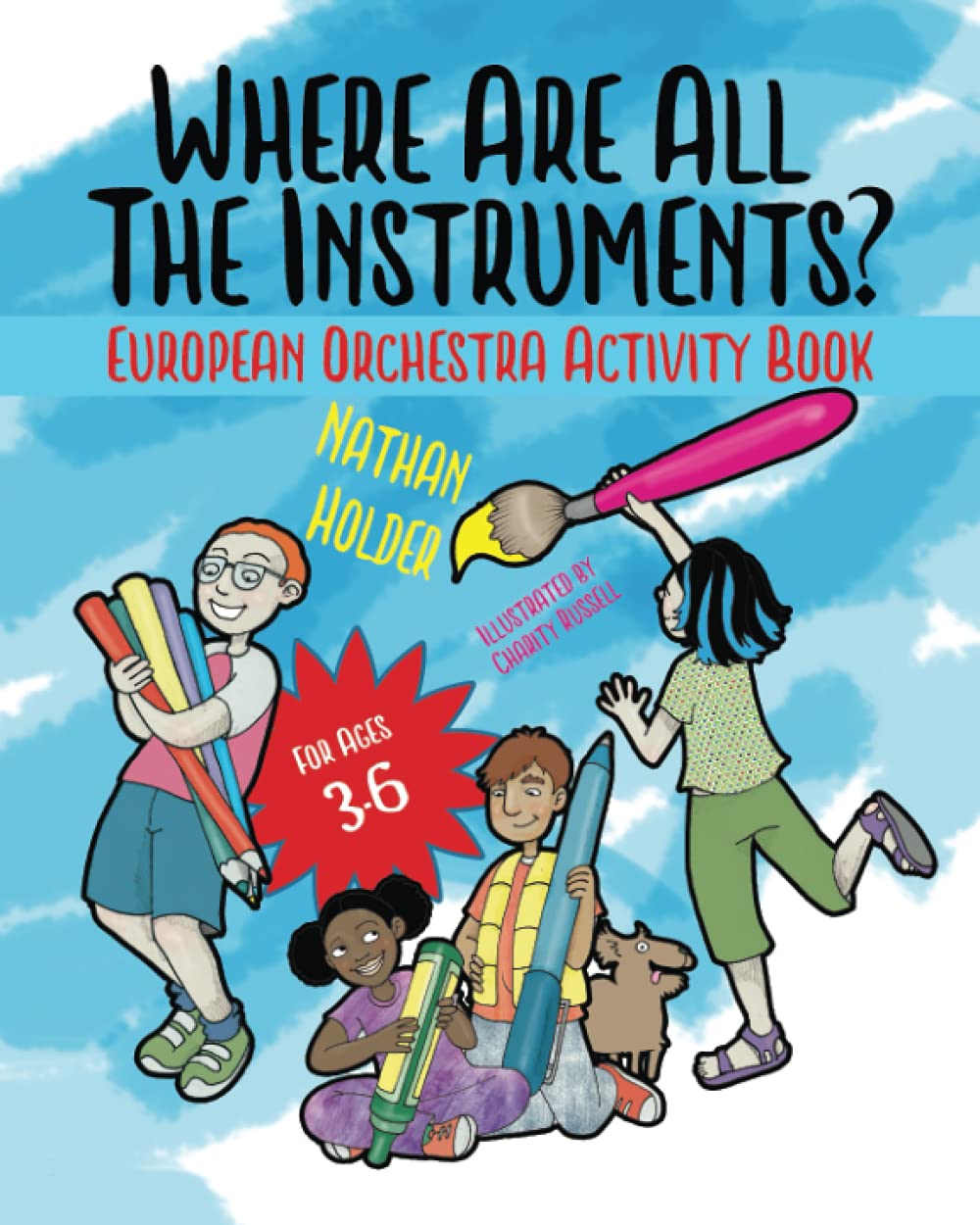 Where Are All The Instruments? European Orchestra Activity Book Non-fiction