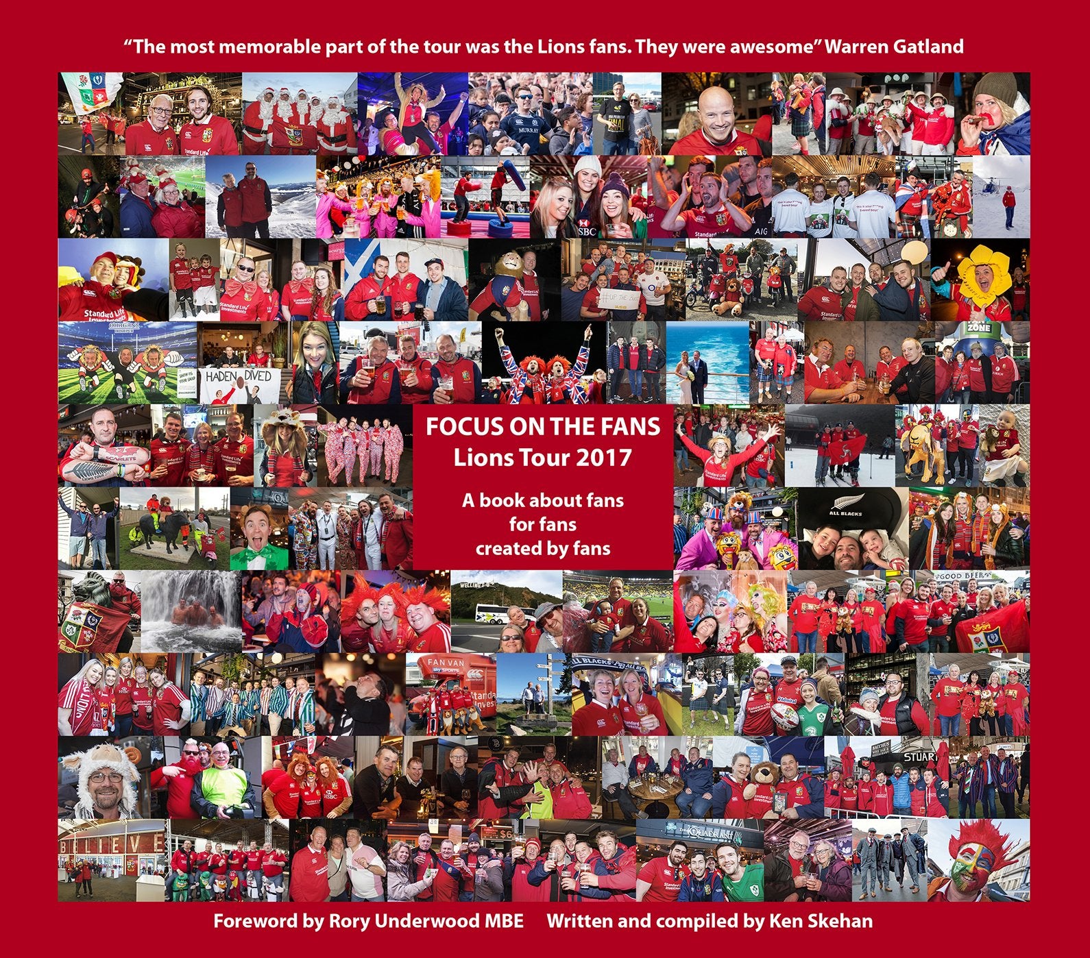 FOCUS ON THE FANS: Lions Tour 2017: A book about fans, for fans, created by fans book