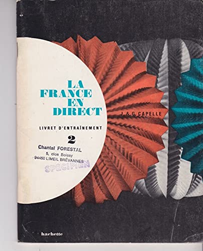 La France en direct : niveau 2, livret d'entraînement Books
