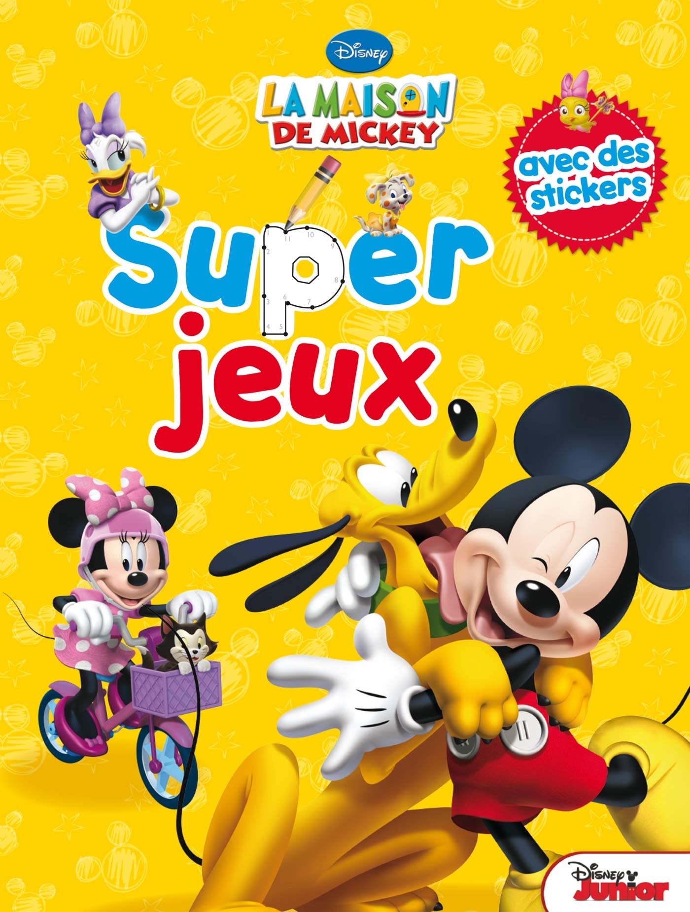 Super jeux La maison de Mickey: Avec des stickers Books