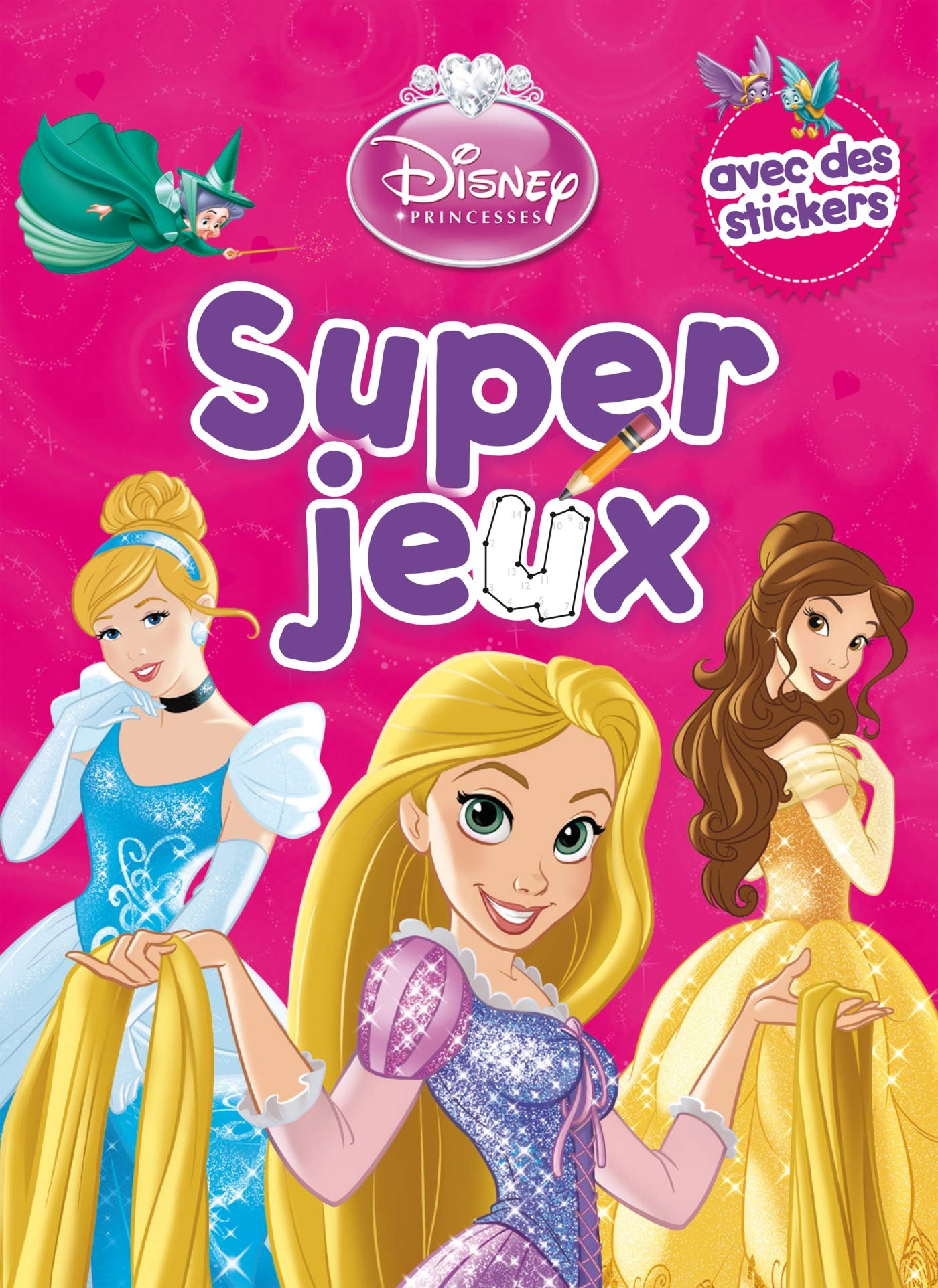 Super jeux Disney Princesses: Avec des stickers Books