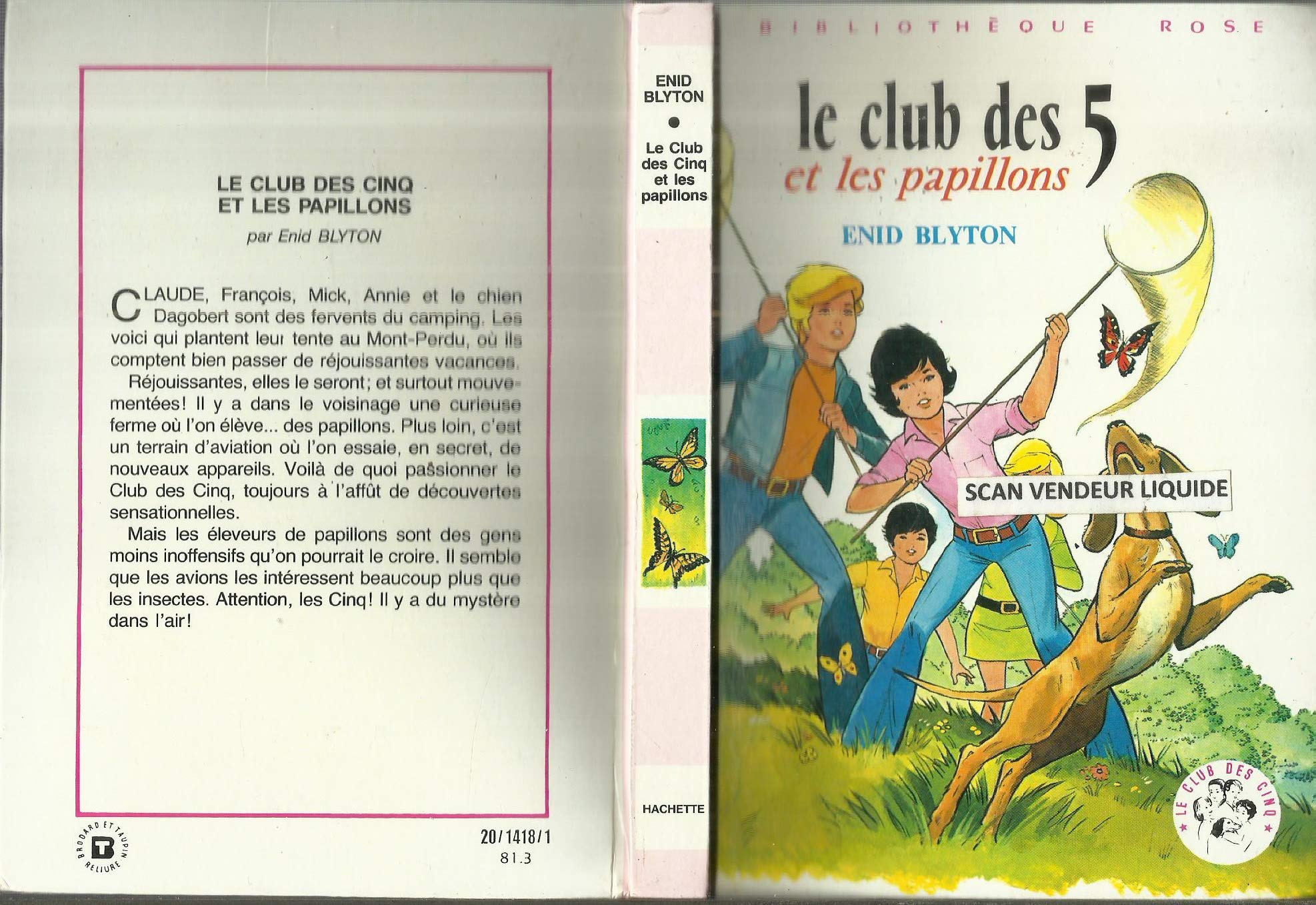 Le Club des Cinq et les papillons book