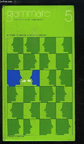 GRAMMAIRE / CLASSE DE 5è / EN 2 VOLUMES : LIVRE + TRAVAUX DIRIGES - "LES CHEMINS DE L'EXPRESSION" - Books
