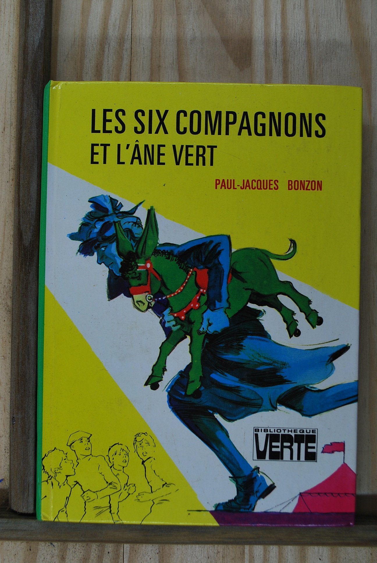 Les six compagnons et l'ane vert : Collection : Bibliothèque verte cartonnée & illustrée Books