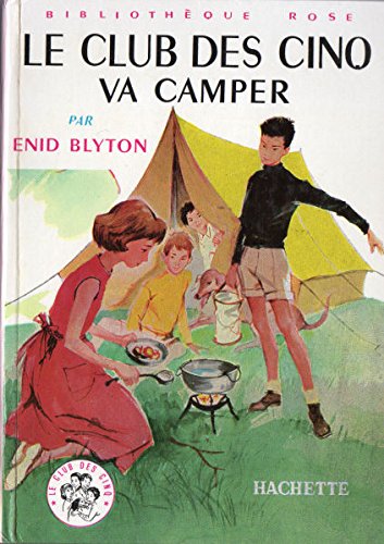 Le Club des Cinq va camper Books