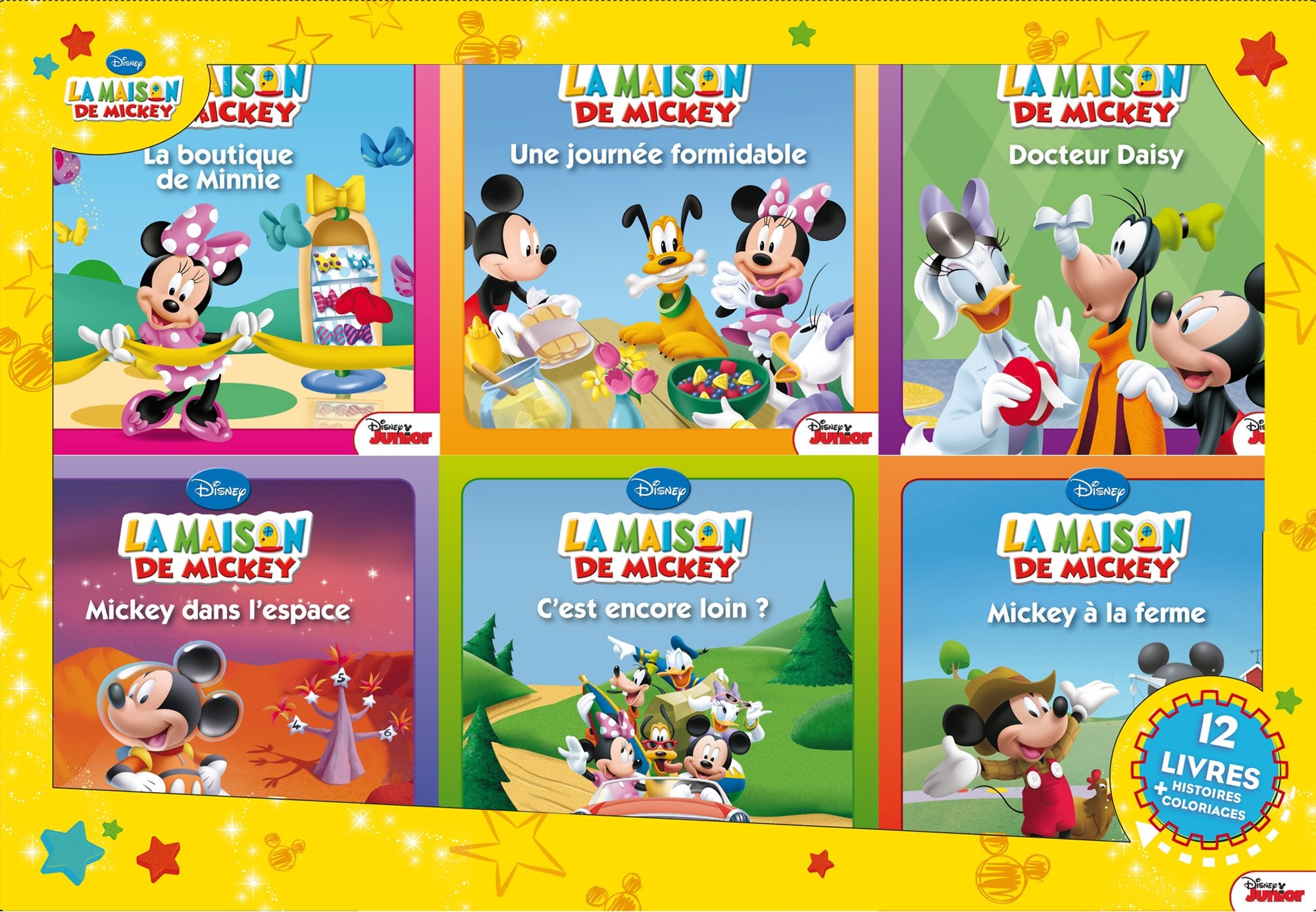La maison de Mickey: Coffret 12 livres book