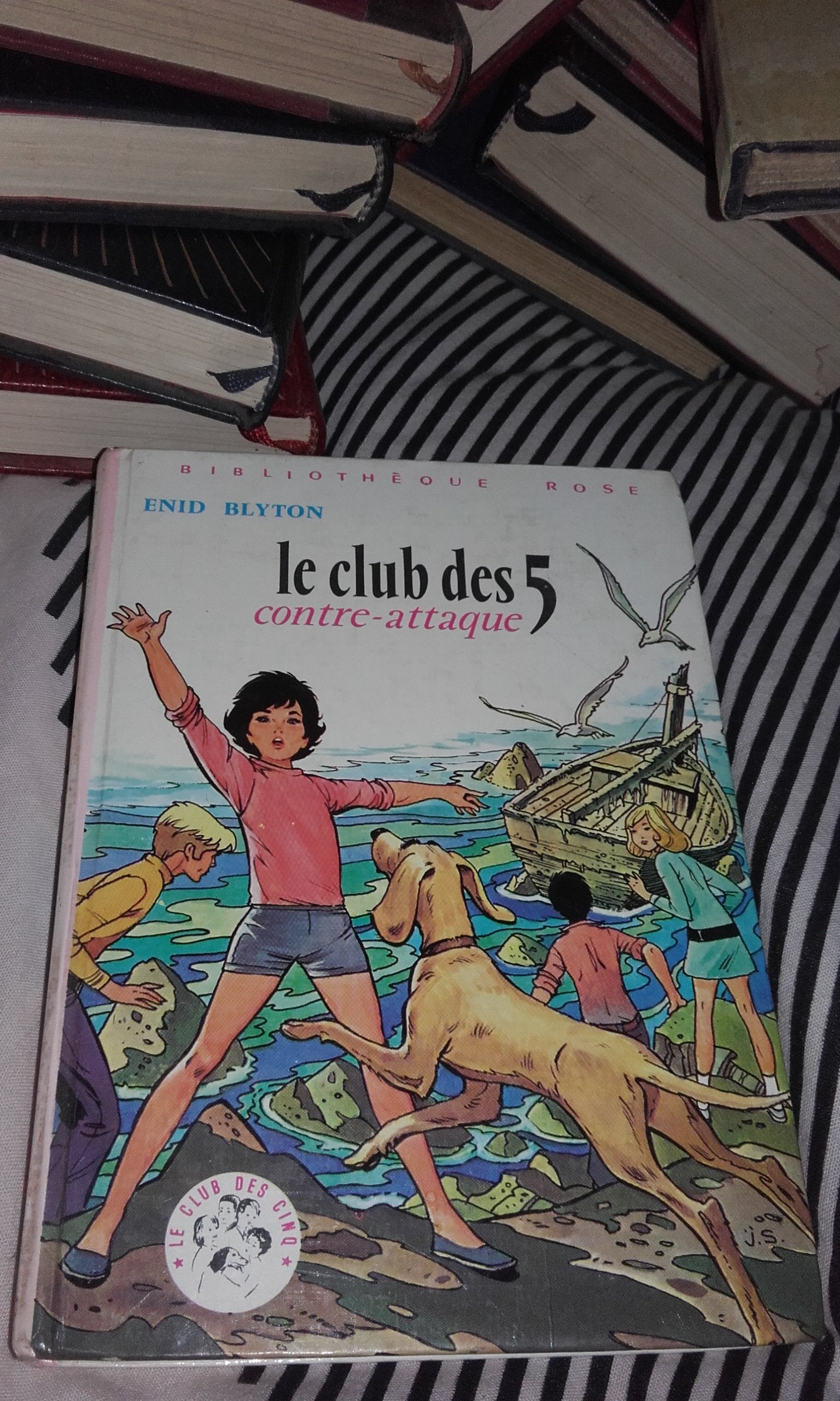 Le Club des 5 contre-attaque (Bibliothèque rose) book