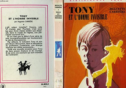 Tony et l'homme invisible Books