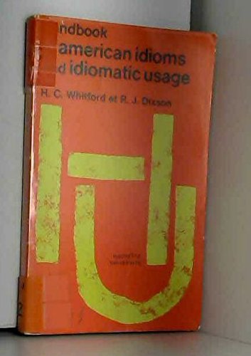 Handbook of Americain idioms Books