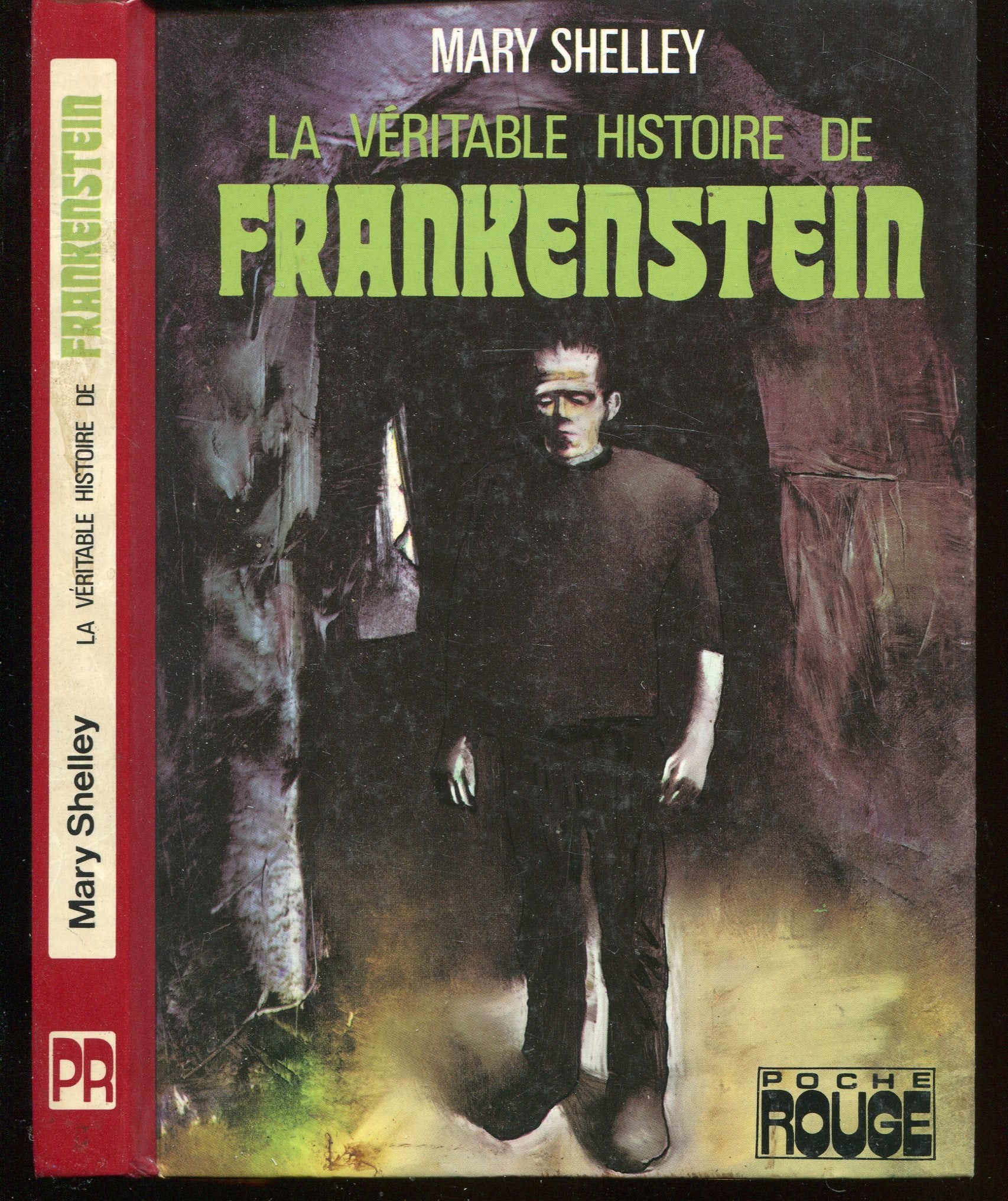 La véritable histoire de Frankenstein: Collection: Bibliothèque poche rouge cartonnée book
