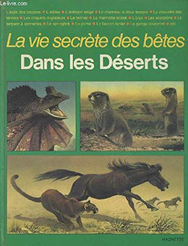 Dans les deserts (Hjd V.S Betes) Books