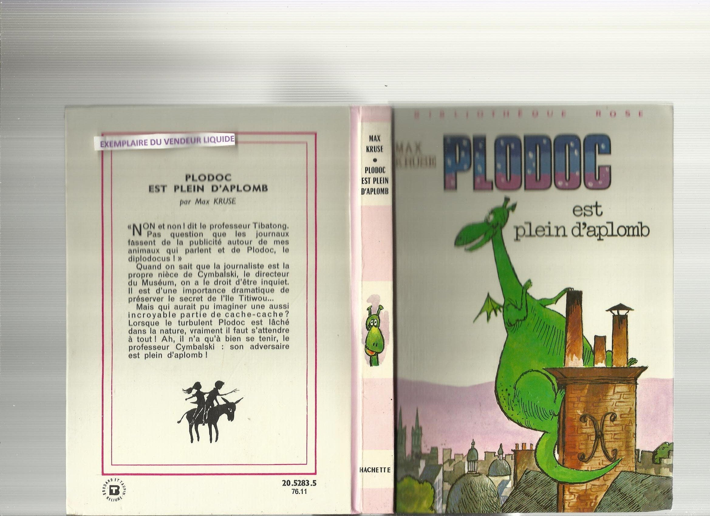 Plodoc est plein d'aplomb : Collection : Bibliothèque rose cartonnée & illustrée book
