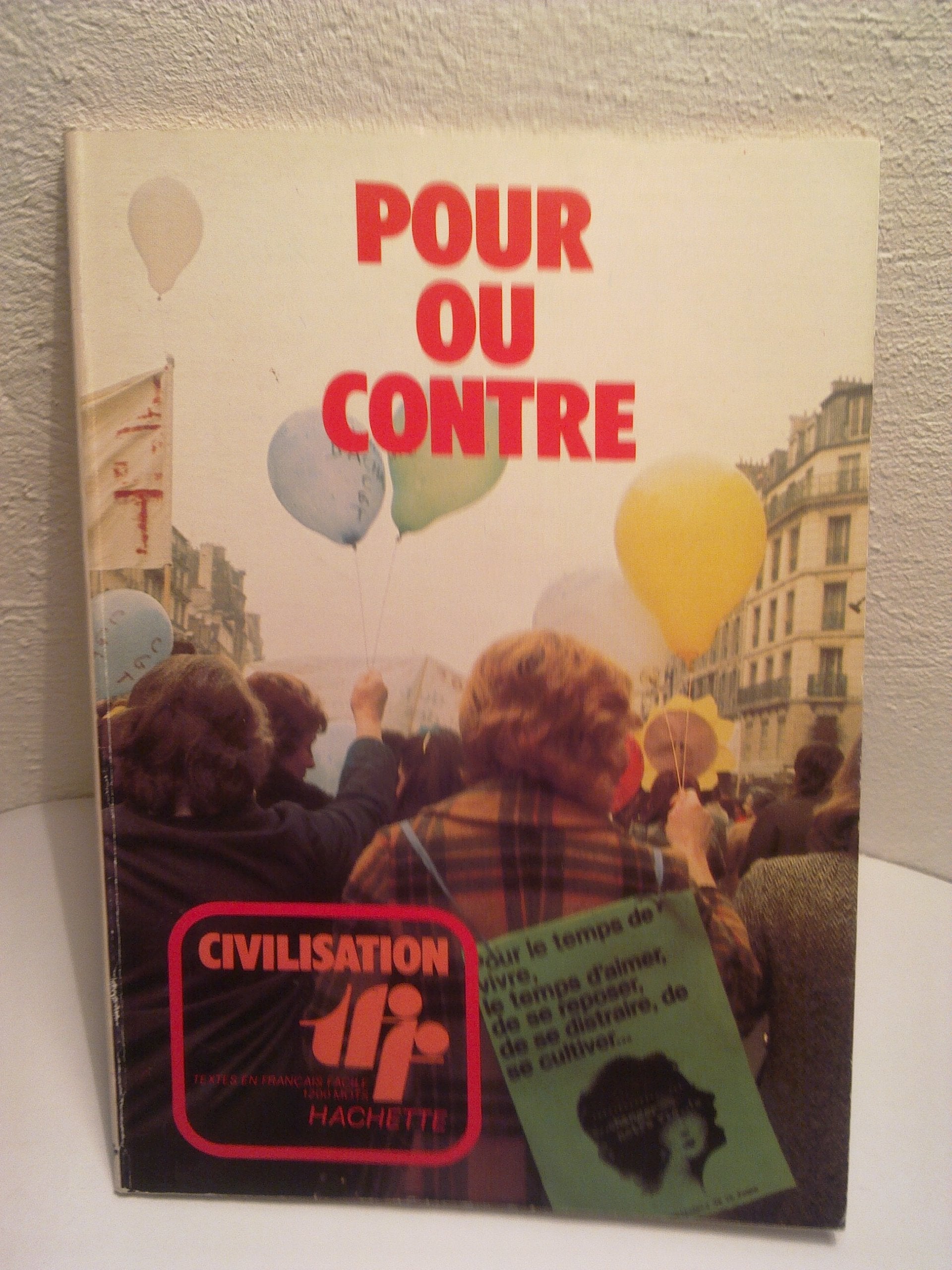 Pour ou contre : Extraits de la revue Passe-partout. Textes en français facile. Civilisation. Books