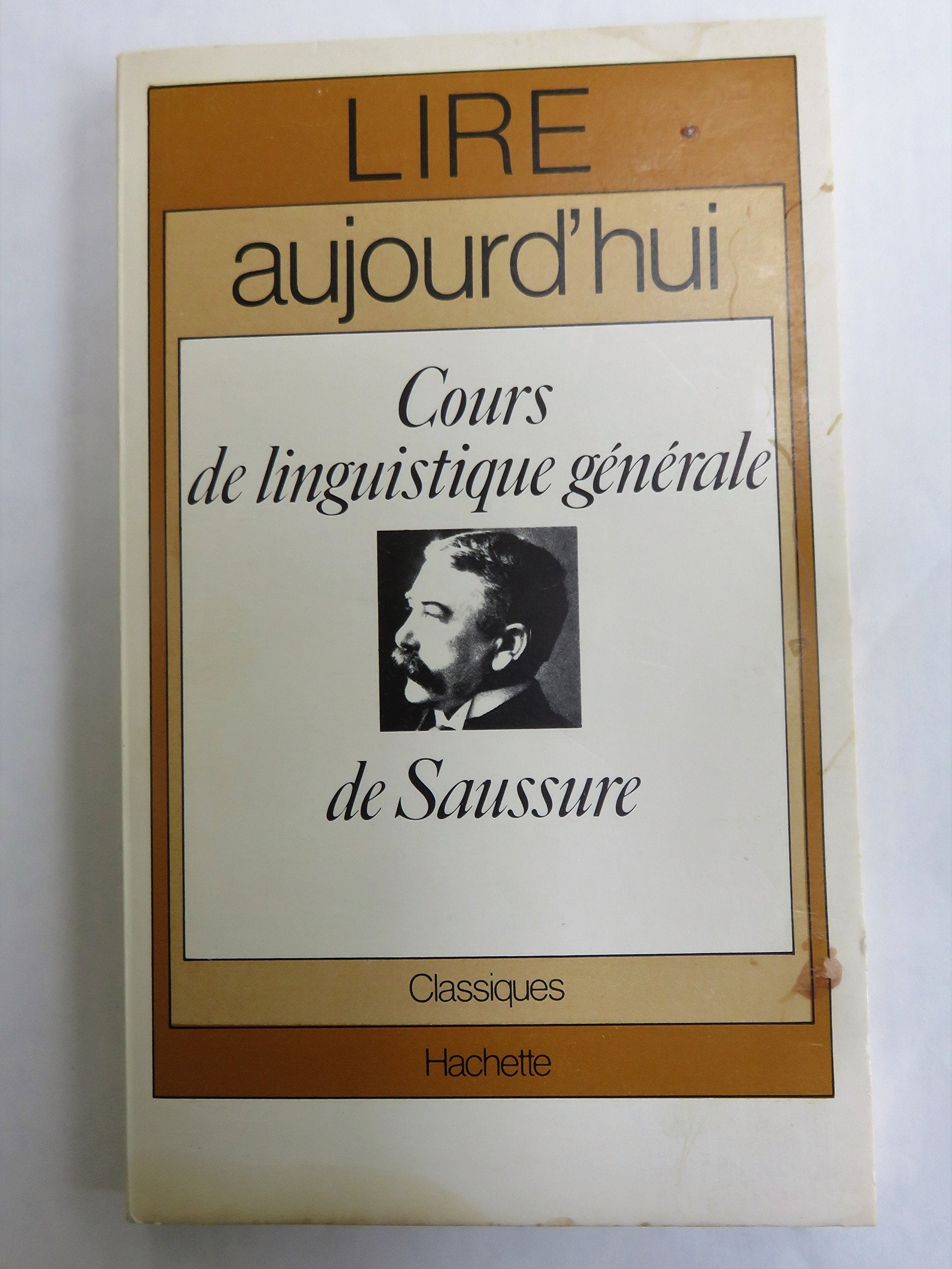 Cours de linguistique générale, de Saussure book