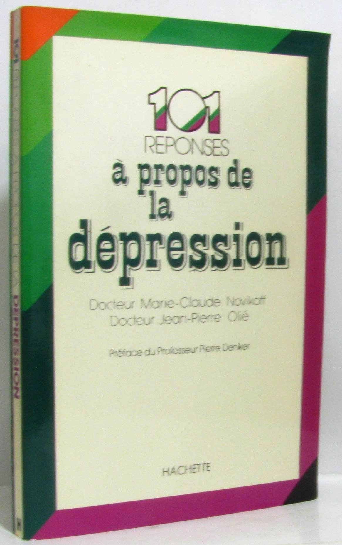 101 réponses à propos de la dépression book