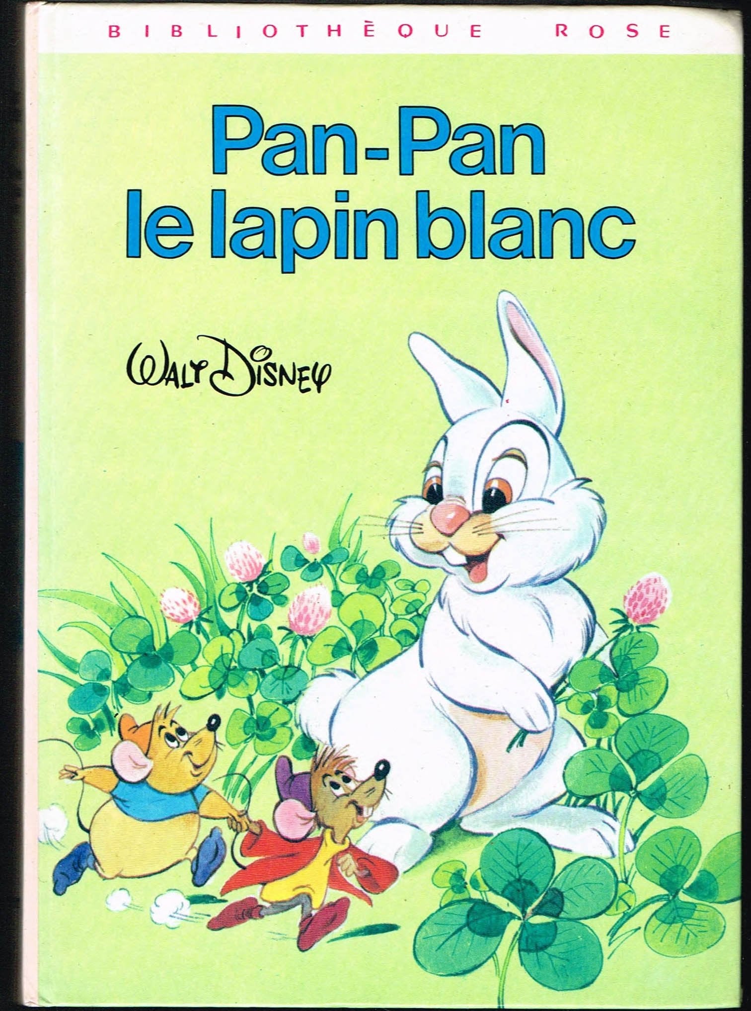 Pan-Pan le lapin blanc : Collection : Bibliothèque rose cartonnée Books