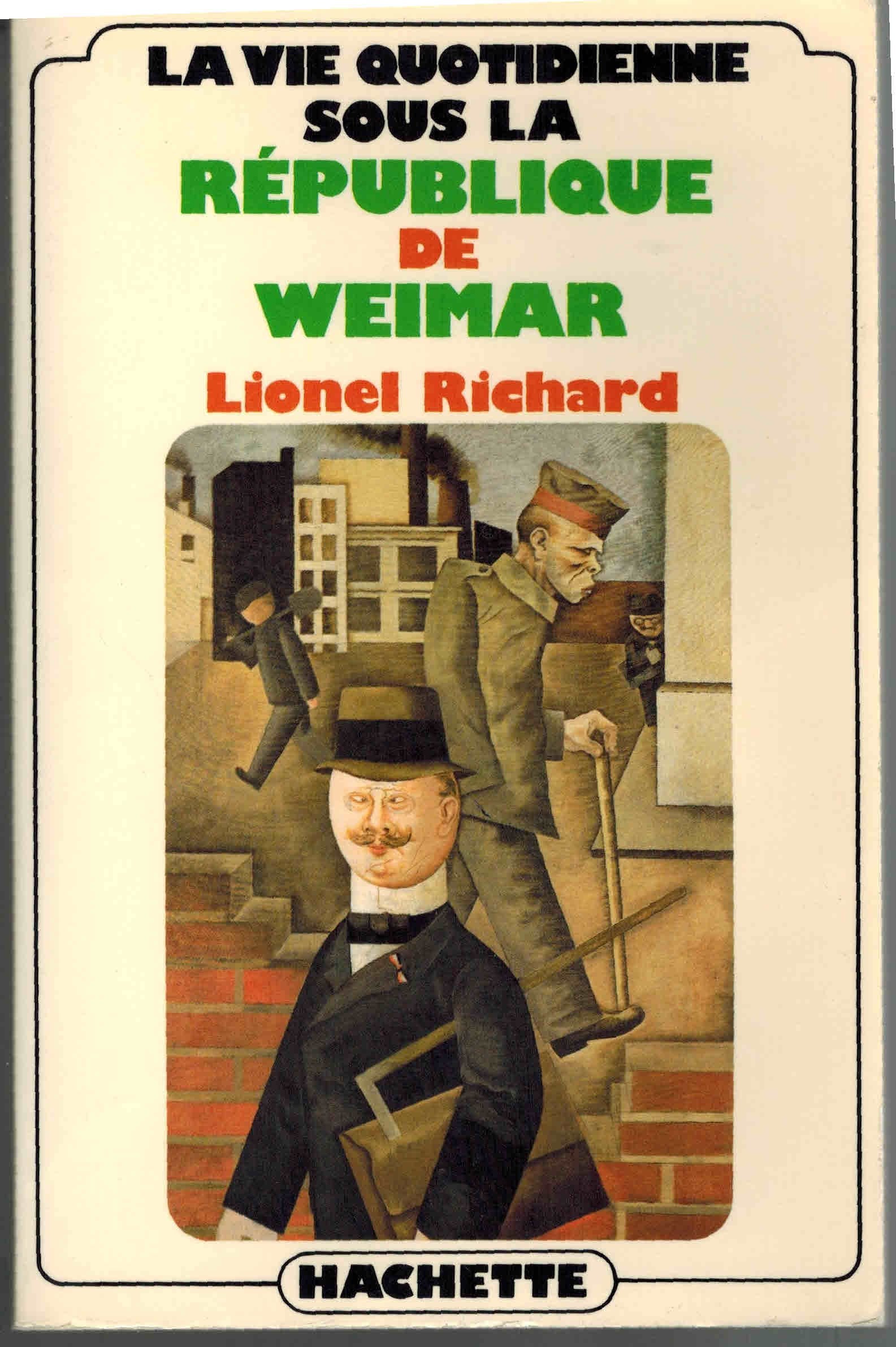 La Vie quotidienne sous la République de Weimar: 1919-1933 Books