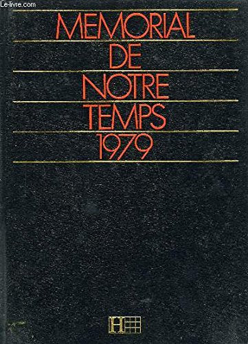 Product Image: Memorial de notre temps 1979