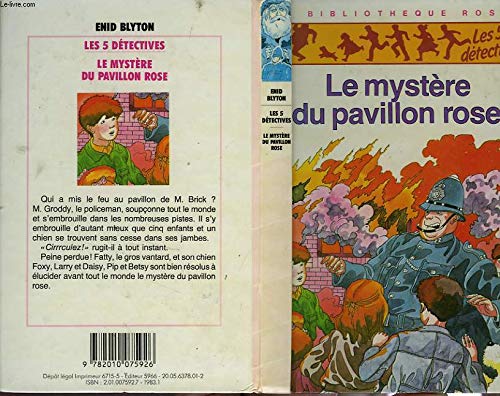 Le Mystère du pavillon rose : Enid Blyton (Bibliothèque rose) book