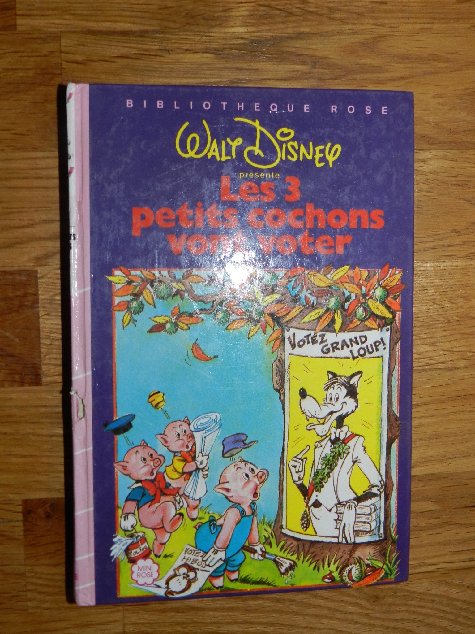 Les 3 petits cochons vont voter : Collection : Bibliothèque rose cartonnée & illustrée book