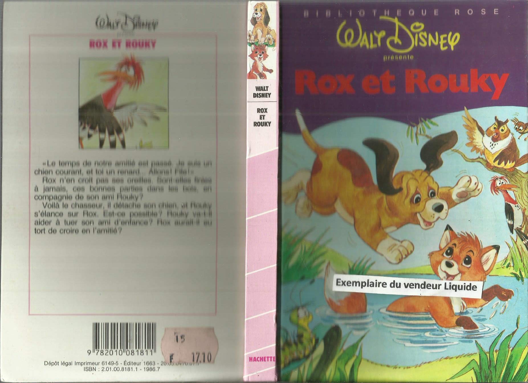 Rox et Rouky (Bibliothèque rose) book