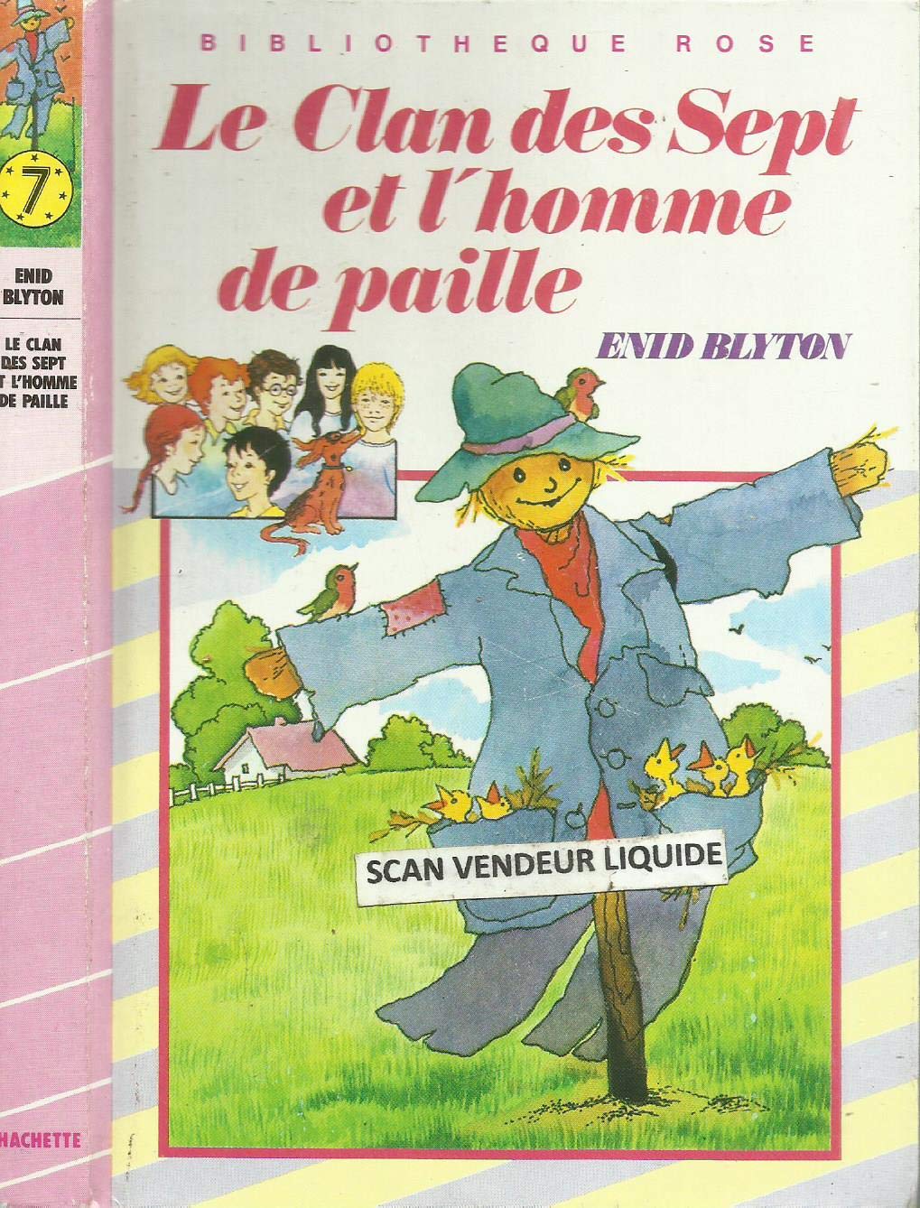 Le Clan des Sept et l'homme de paille (Bibliothèque rose) Books