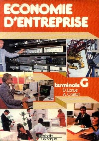 ECONOMIE D'ENTREPRISE TERM G book