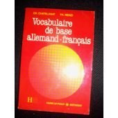 Vocabulaire de base allemand -français book