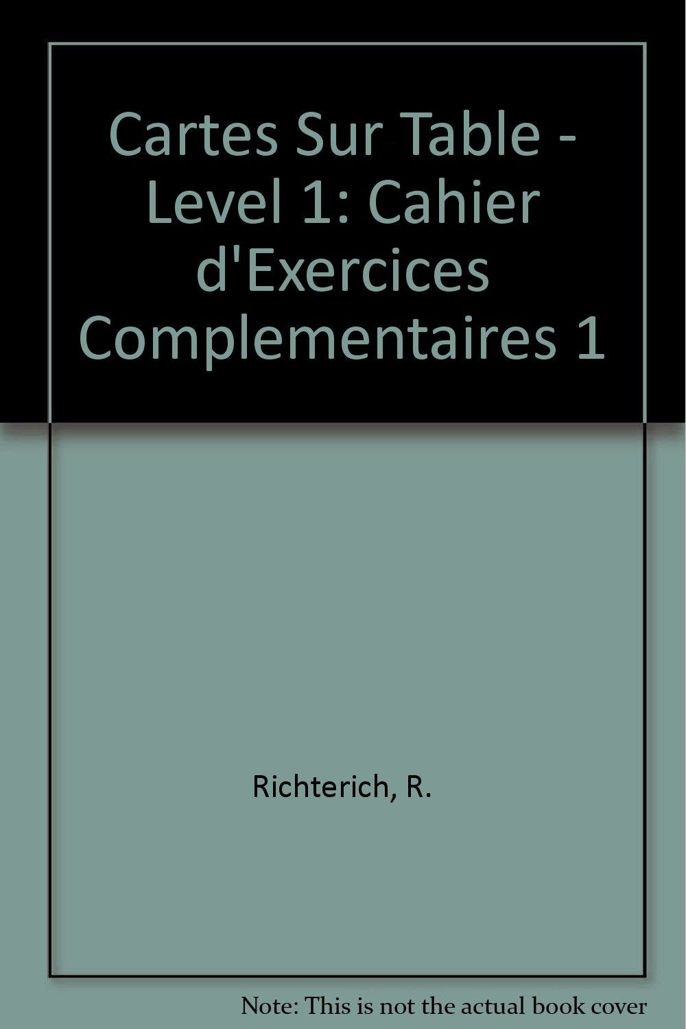 Cartes sur table : Exercices complémentaires Learning & Reference