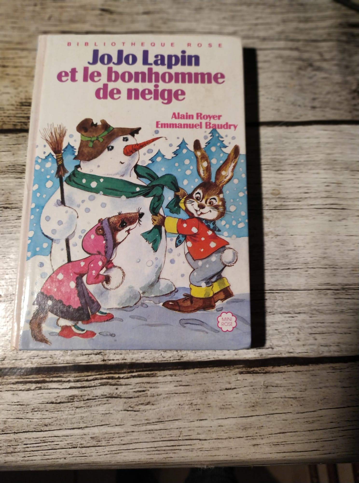 Jojo lapin et le bonhomme de neige (Bibliothèque rose) Books