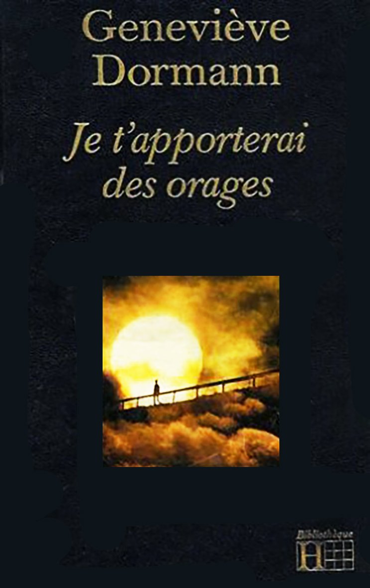 Je t'apporterai des orages : Roman reliure illustrée éditeur : 239 pages book