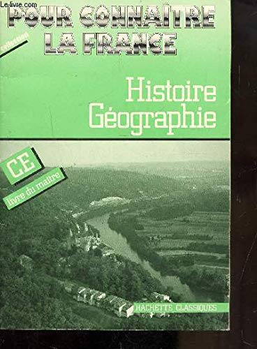 Histoire, géographie : CE, livre du maître book