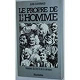 Le Propre De L'Homme. Histoire Du Comique Et De La Derision Books