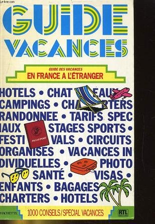 Guide vacances en France et à l'étranger book