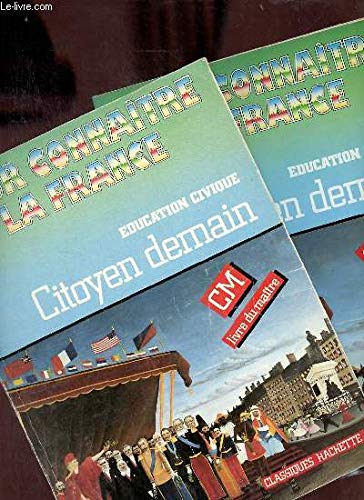 Citoyen demain : éducation civique CM, livre du maître book