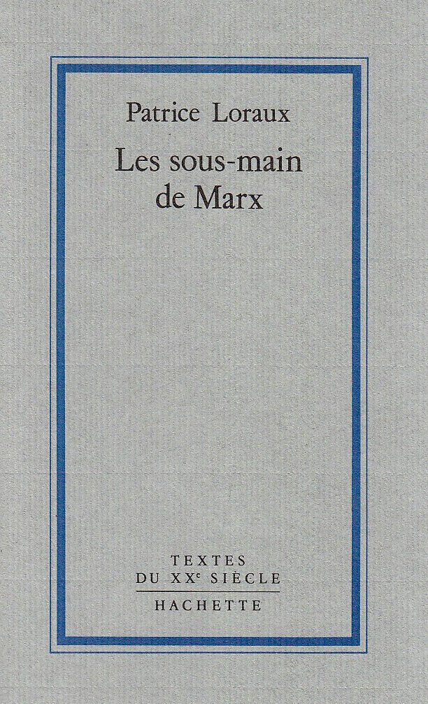 Les Sous-main de Marx : introduction à la critique de la publication politique book