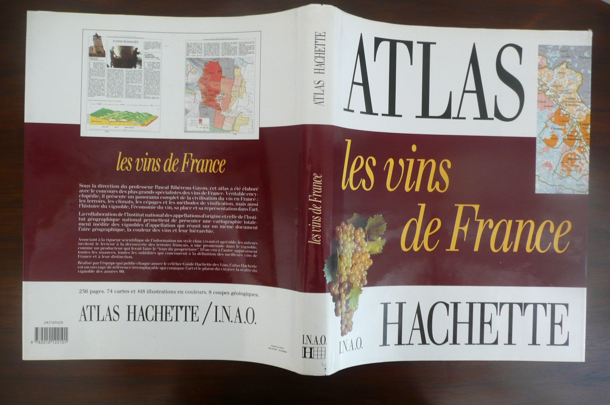 Les vins de France (Atlas Hachette) Books