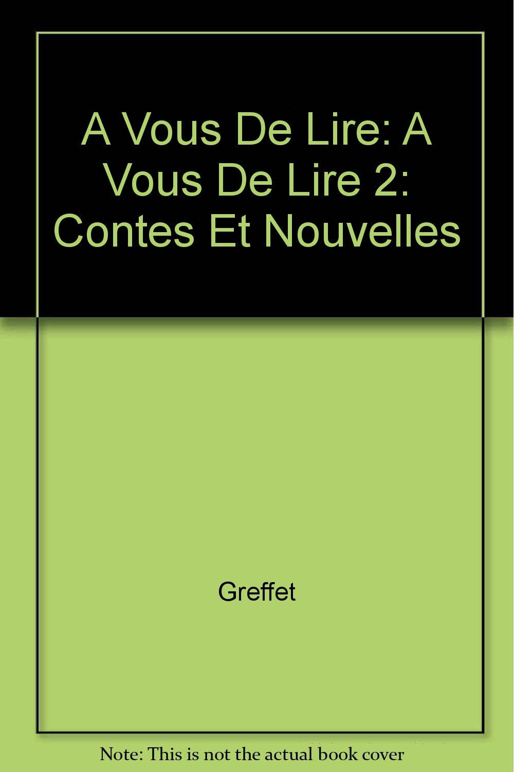 Product Image: A vous de lire. Vol. 2