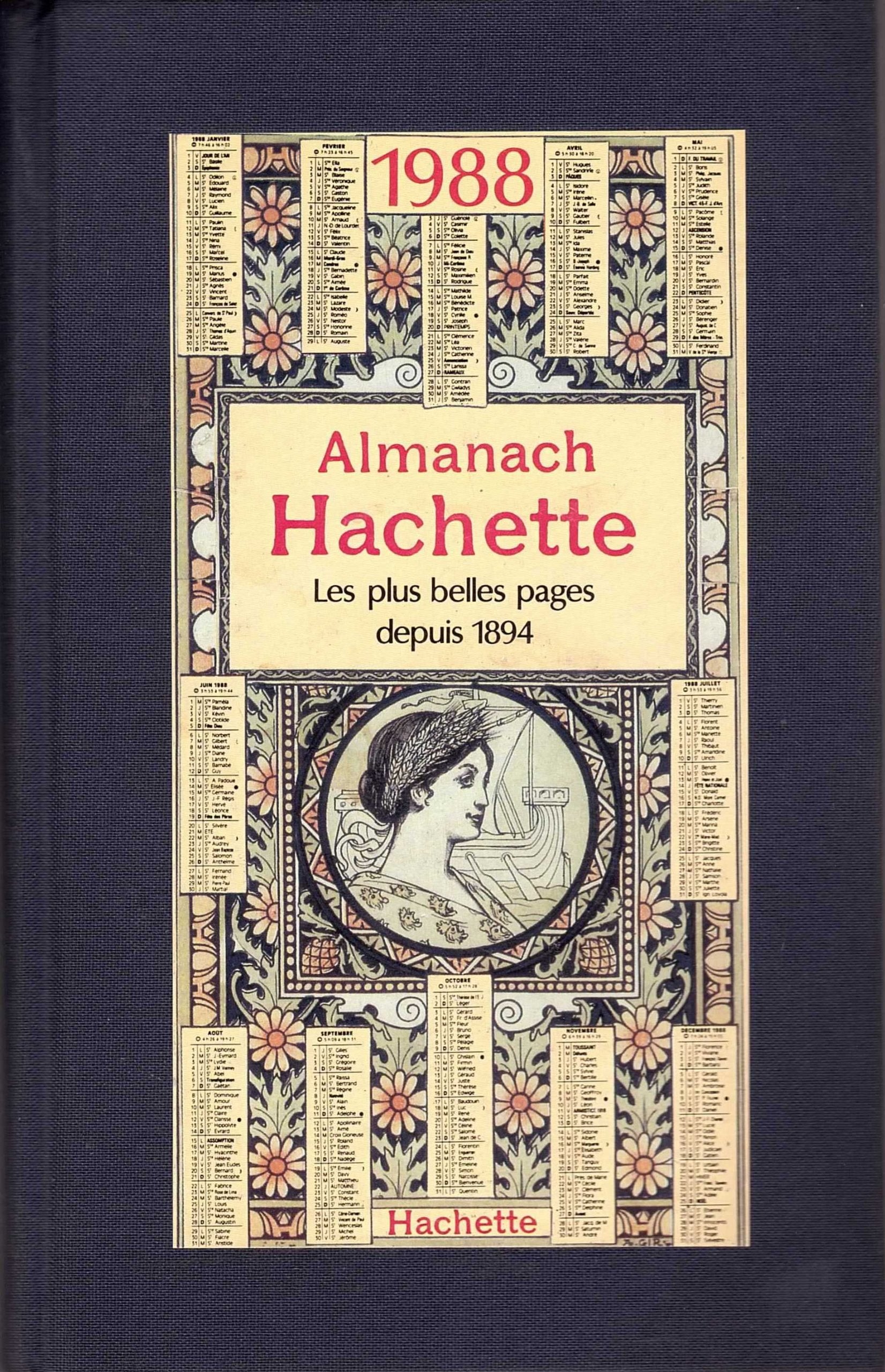 almanach hachette 1988 Books