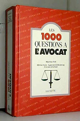 LES 1000 QUESTIONS A L'AVOCAT book